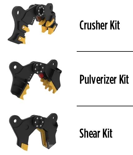 MB Crusher PT650 مقصات هيدروليكية
