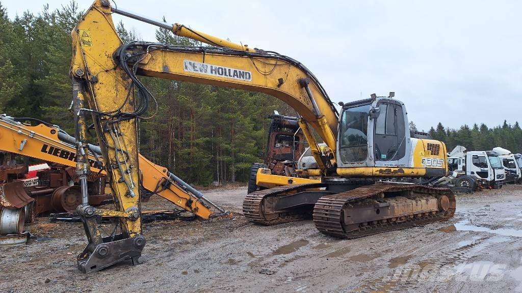 New Holland E 305 Kāpurķēžu ekskavatori