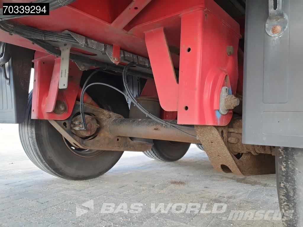 Faymonville F-S43-1AAF 3 axles Extendable Lift + Steering Axle Vlakke laadvloeren