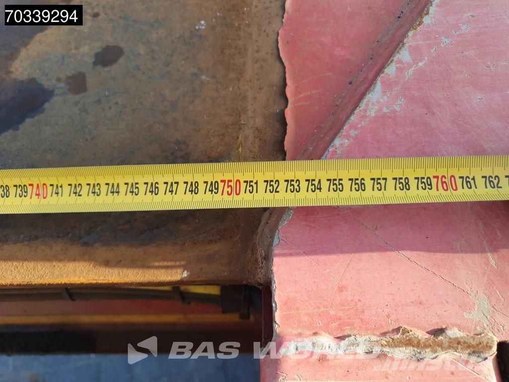 Faymonville F-S43-1AAF 3 axles Extendable Lift + Steering Axle Vlakke laadvloeren