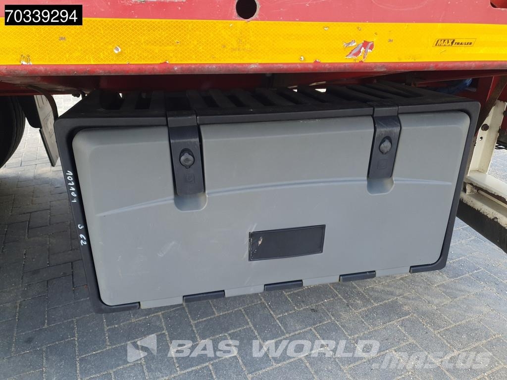 Faymonville F-S43-1AAF 3 axles Extendable Lift + Steering Axle Vlakke laadvloeren