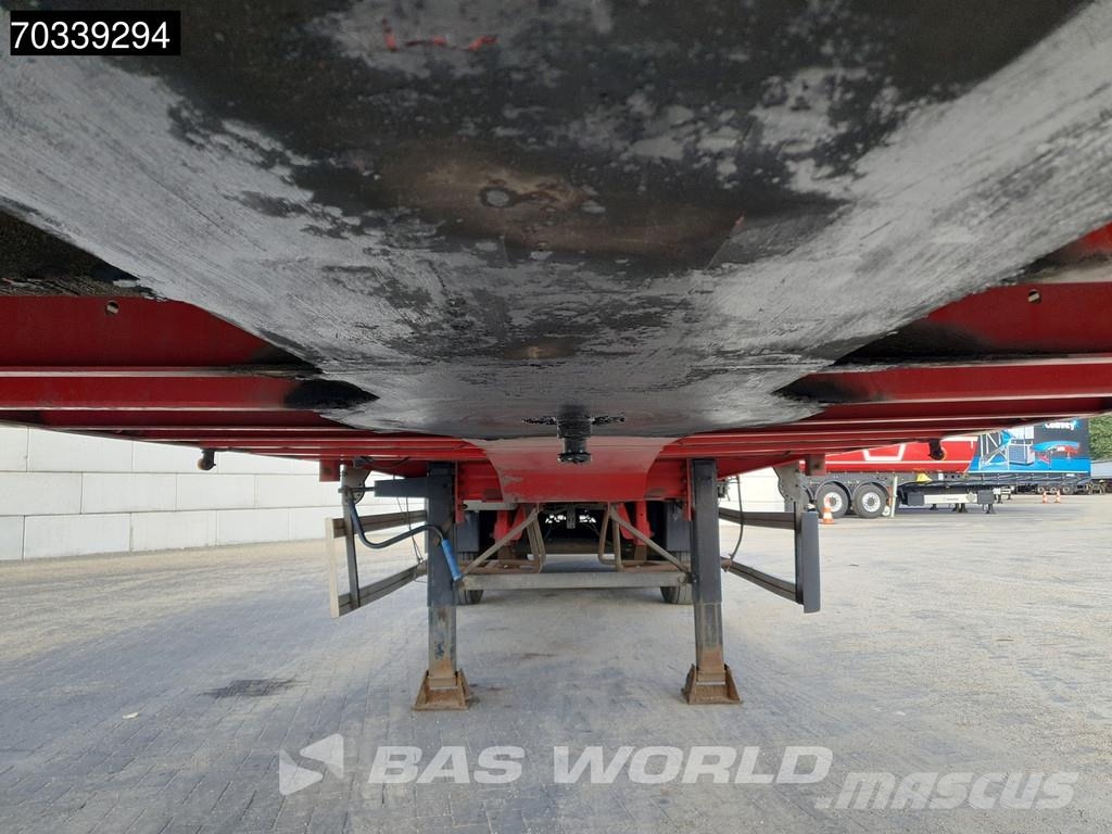 Faymonville F-S43-1AAF 3 axles Extendable Lift + Steering Axle Vlakke laadvloeren