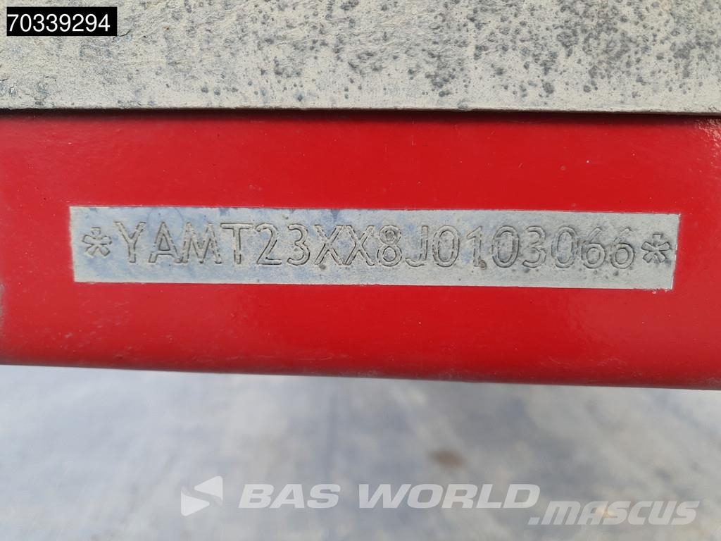 Faymonville F-S43-1AAF 3 axles Extendable Steering Axle SAF MO Planhengere semi