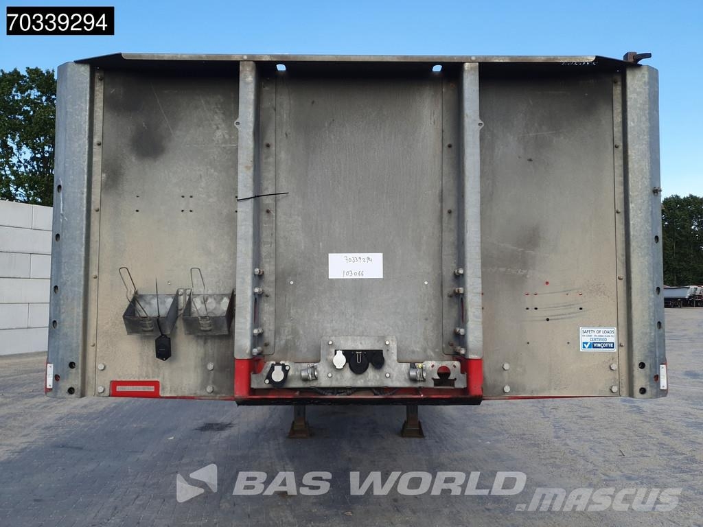 Faymonville F-S43-1AAF 3 axles Extendable Lift + Steering Axle Vlakke laadvloeren