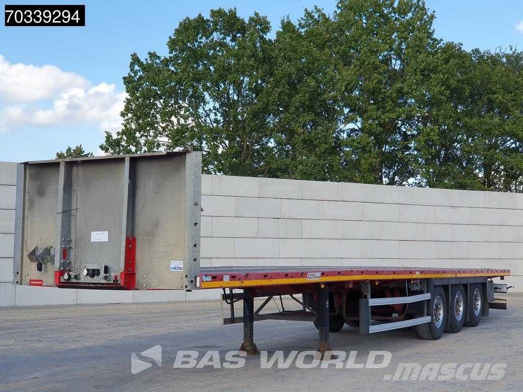 Faymonville F-S43-1AAF 3 axles Extendable Lift + Steering Axle Vlakke laadvloeren
