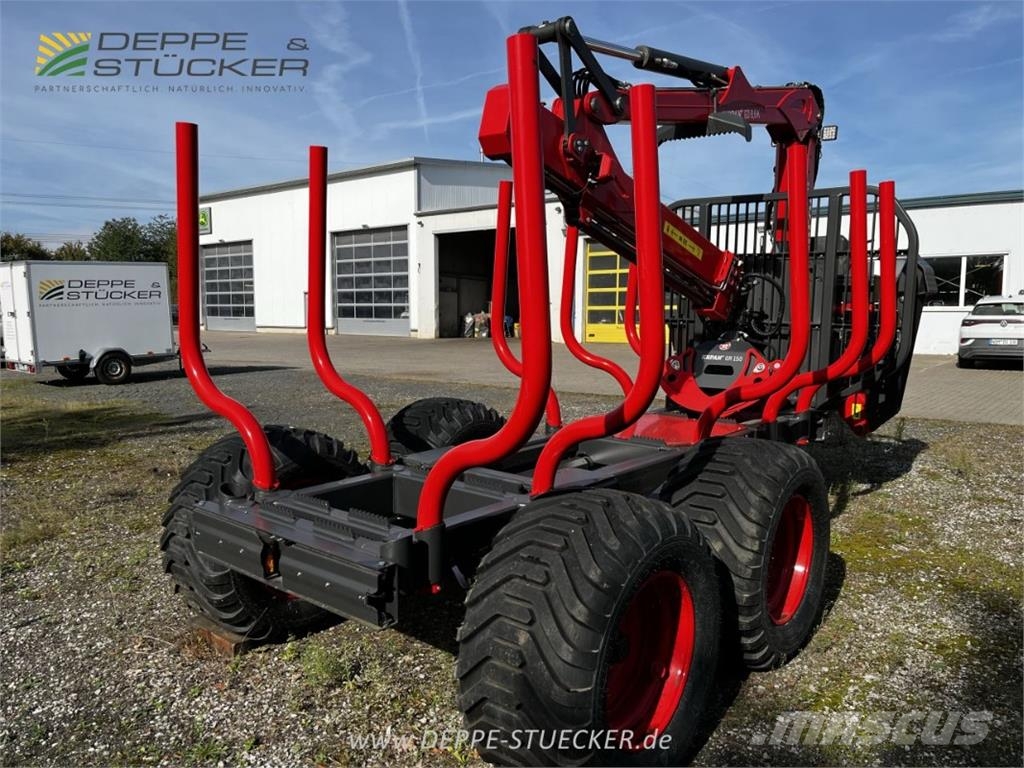 Krpan GP 15 D mit Kran GD 8,6 K Landbouw - overige