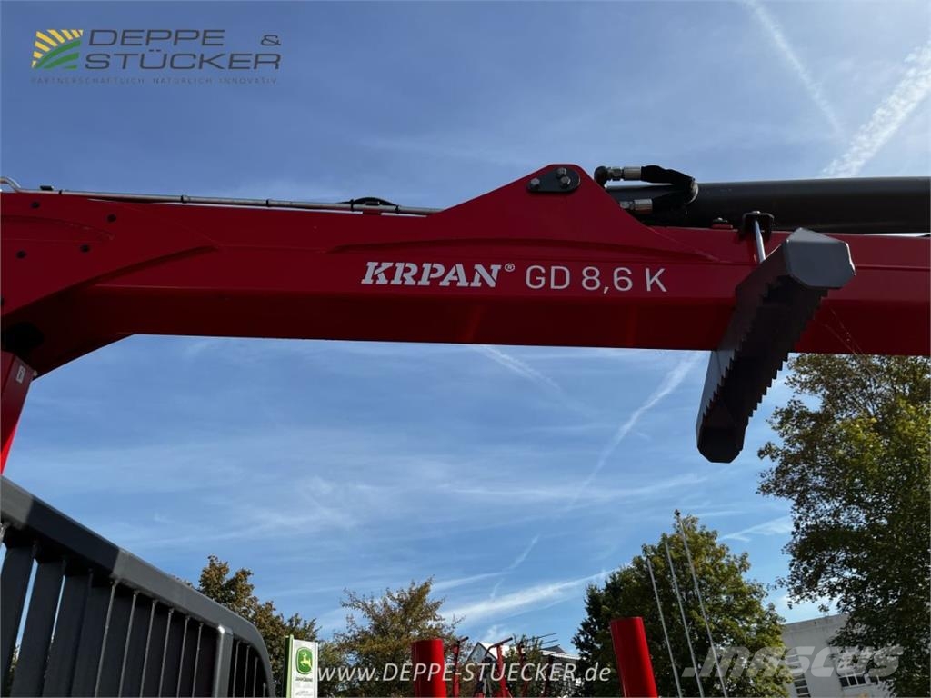 Krpan GP 15 D mit Kran GD 8,6 K Landbouw - overige