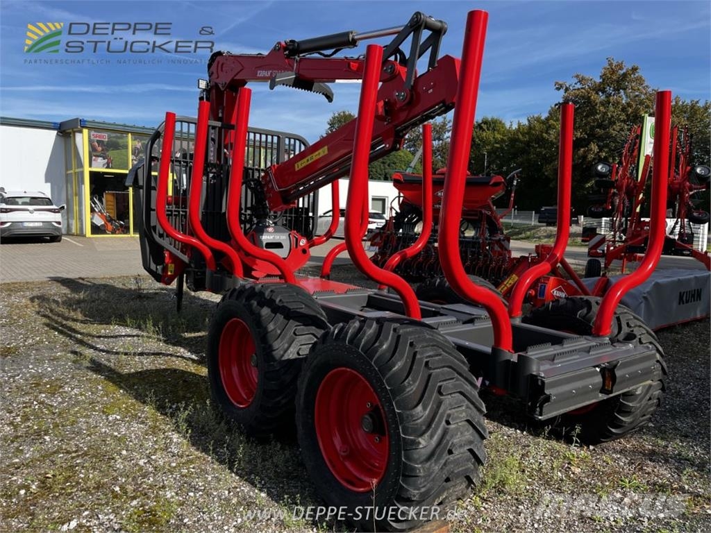 Krpan GP 15 D mit Kran GD 8,6 K Landbouw - overige
