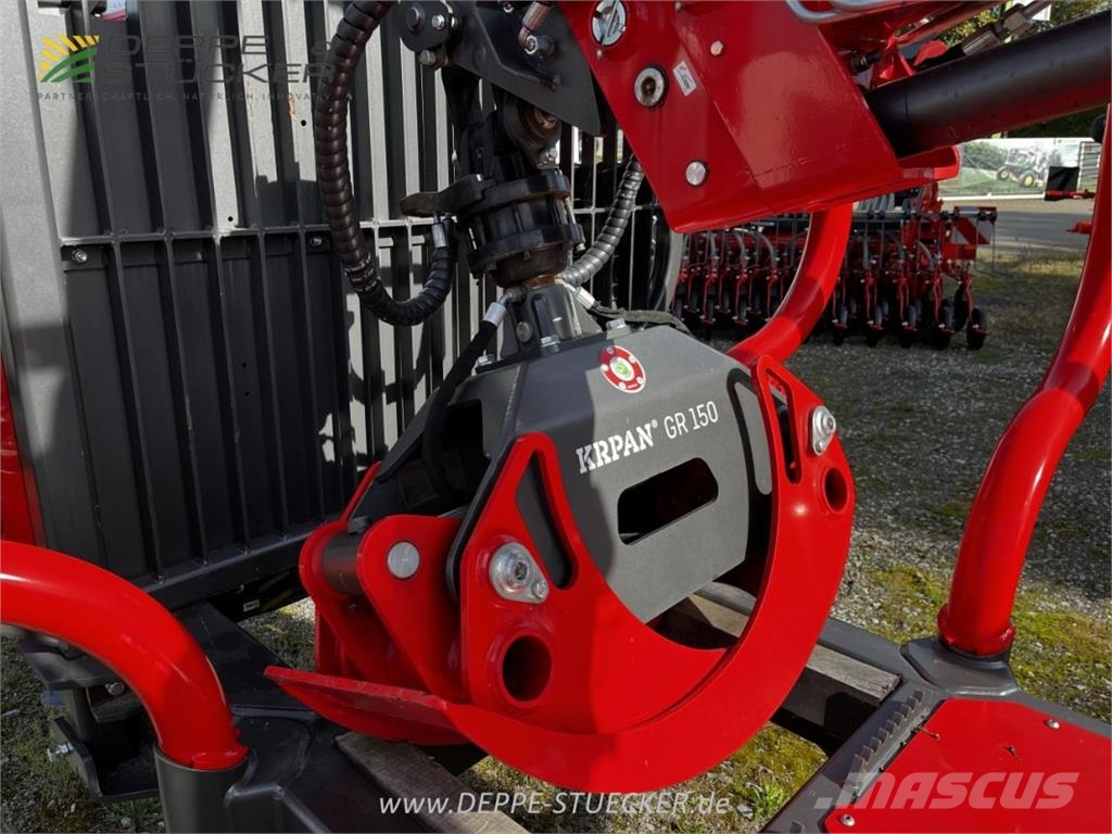 Krpan GP 15 D mit Kran GD 8,6 K Landbouw - overige