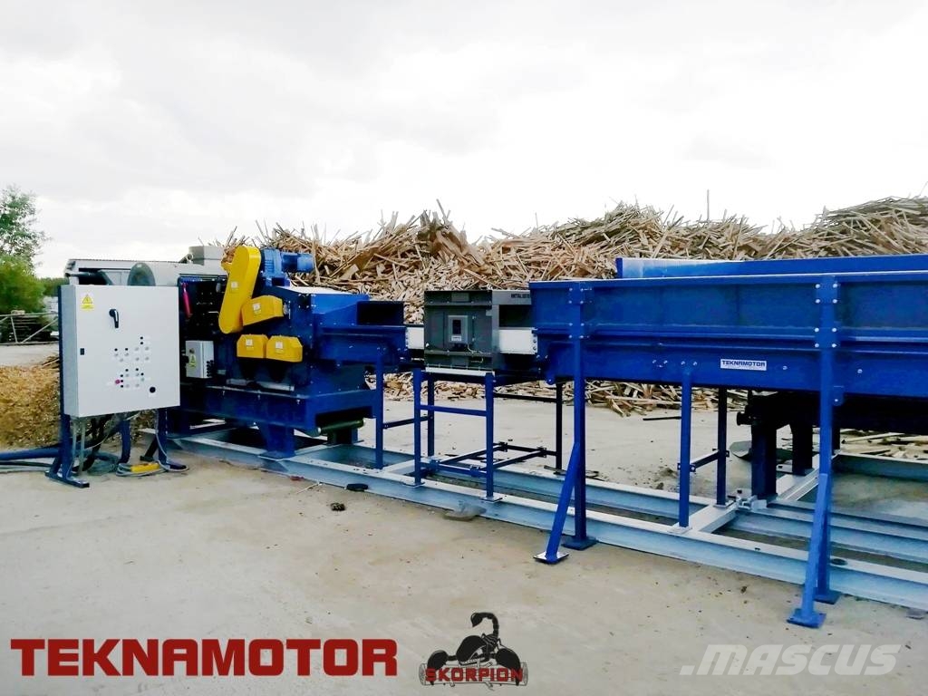 Teknamotor SKORPION 650 EB Trituradoras de madera