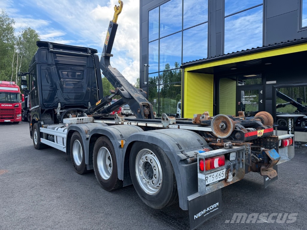 Mercedes-Benz Actros 3563 8x4*4 Camiones elevadores de gancho