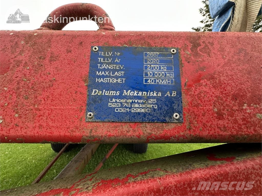  Dalums Mekaniska AB . 平板拖车