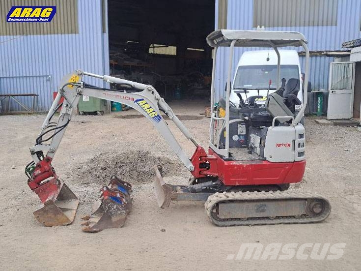 Takeuchi TB 215 R Miniescavadeiras < 7t (Mini escavadeiras)