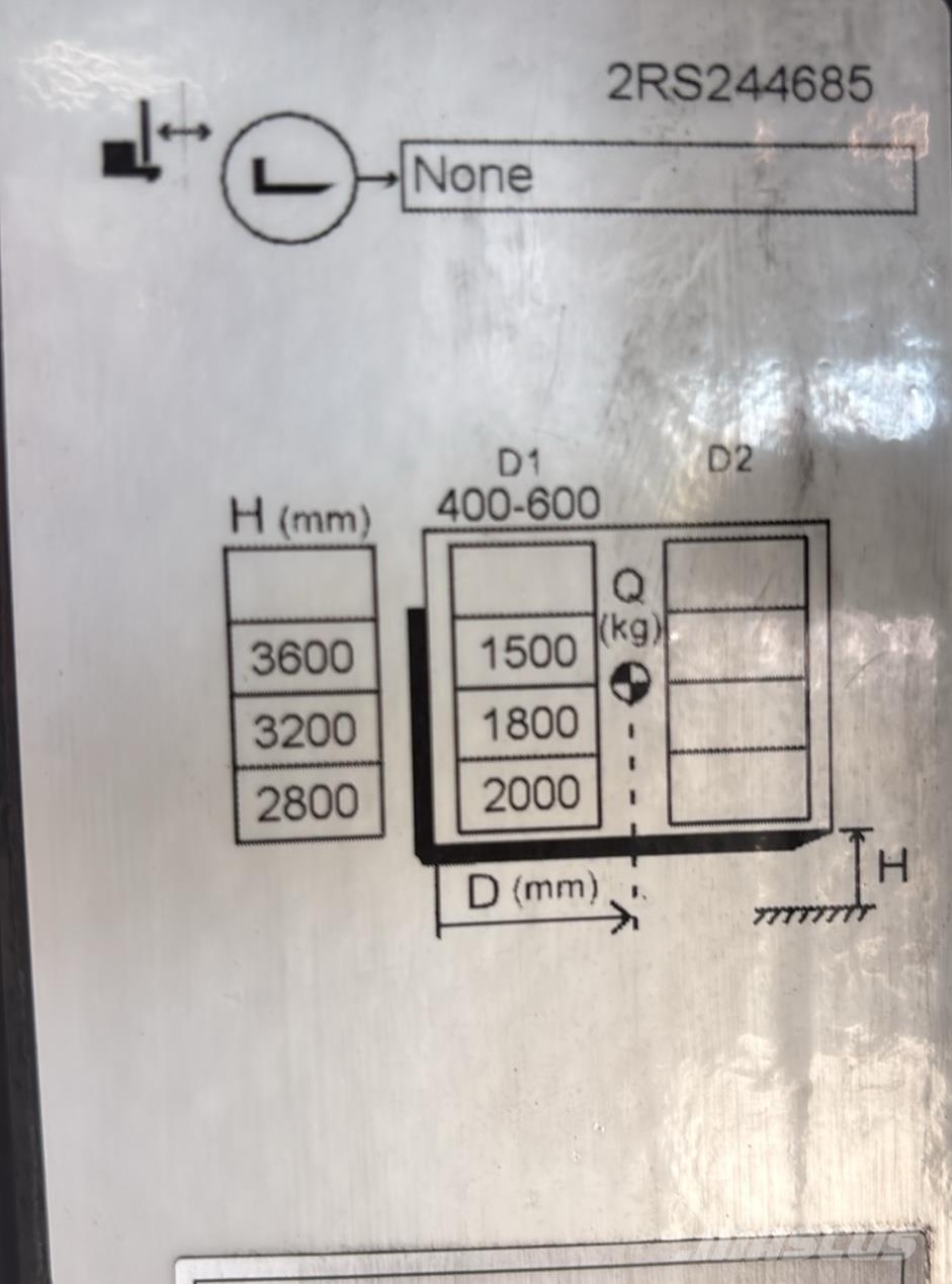 Mitsubishi SBS20N2 Zelfrijdende stapelaars