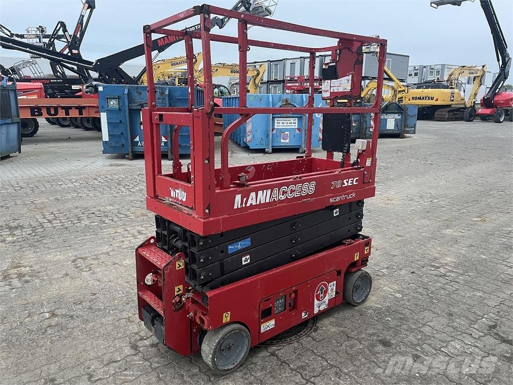 Manitou 78SEC Šķerveida pacēlāji