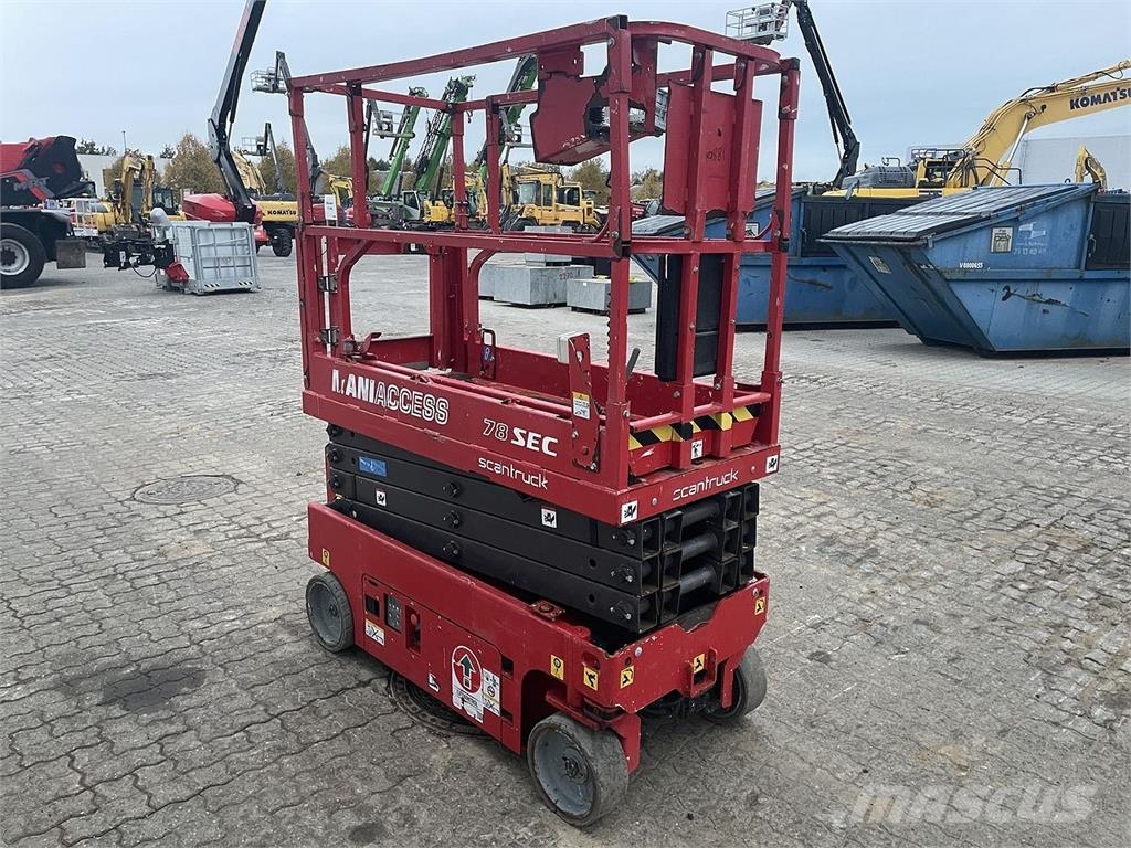 Manitou 78SEC Šķerveida pacēlāji
