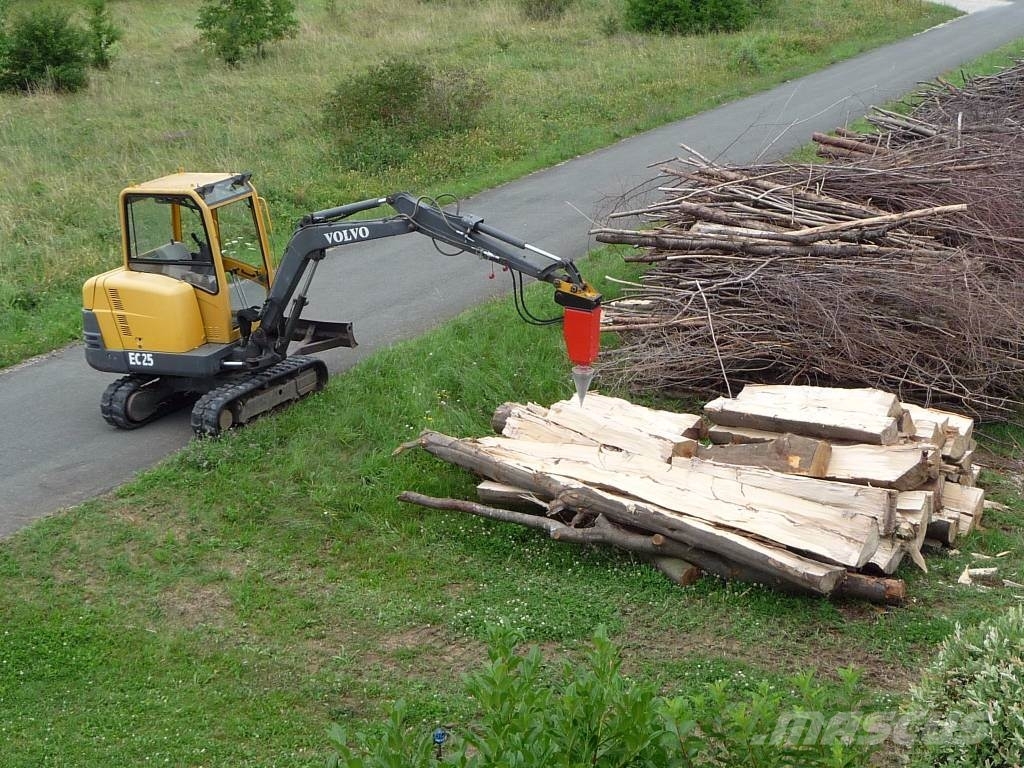  Kegelspalter PRO Bagger Kegelspalter und Erdbohrer Τρυπάνια