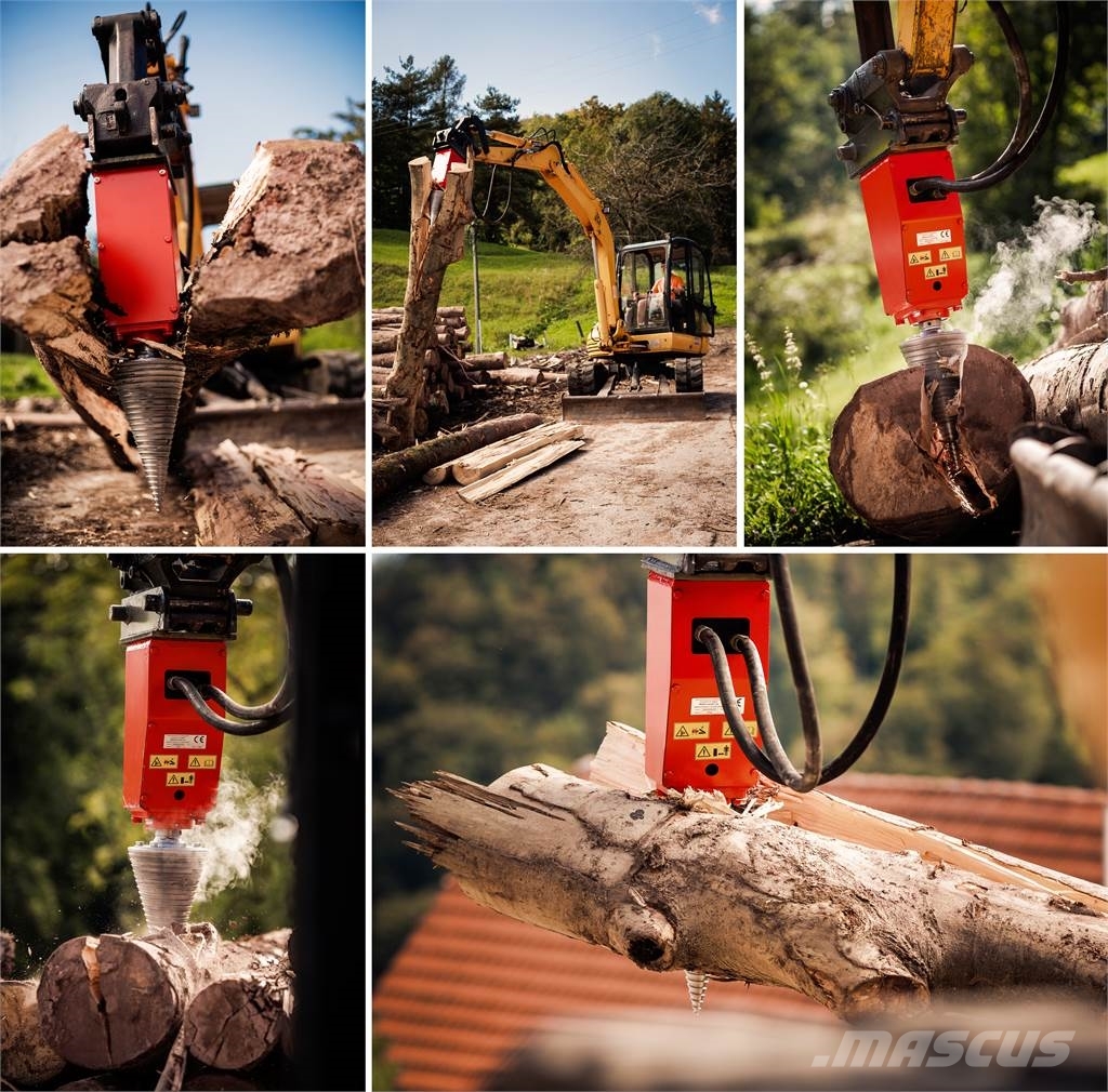  Kegelspalter PRO Bagger Kegelspalter und Erdbohrer Τρυπάνια