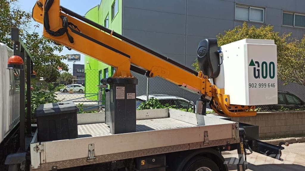Nissan CABSTAR NT400 MOVEX TL13 المنصات الهوائية المثبتة على شاحنة