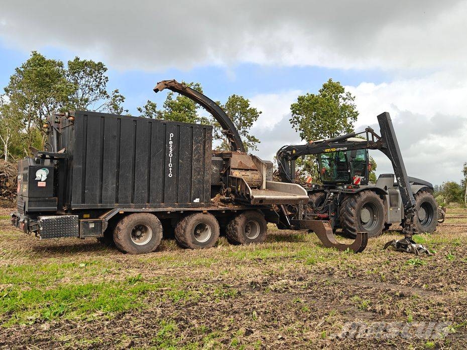 Pezzolato PTH1200/1000 G + CLAAS XERION Holzhäcksler