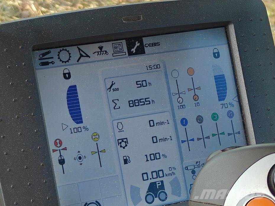 Pezzolato PTH1200/1000 G + CLAAS XERION Holzhäcksler