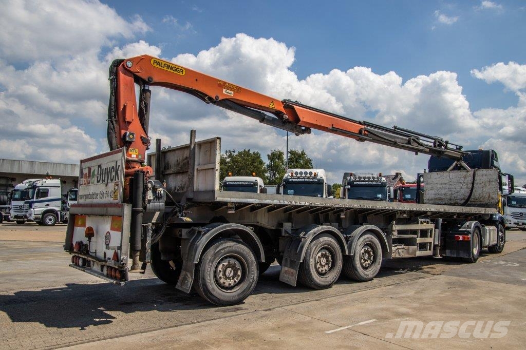 SYSTEM TRAILER CRANE/KRAN/GRUE-PALFINGER 24T/M+3EX 기타 세미 트레일러