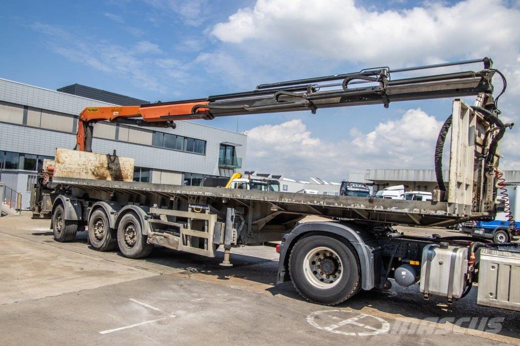 SYSTEM TRAILER CRANE/KRAN/GRUE-PALFINGER 24T/M+3EX Kitos puspriekabės