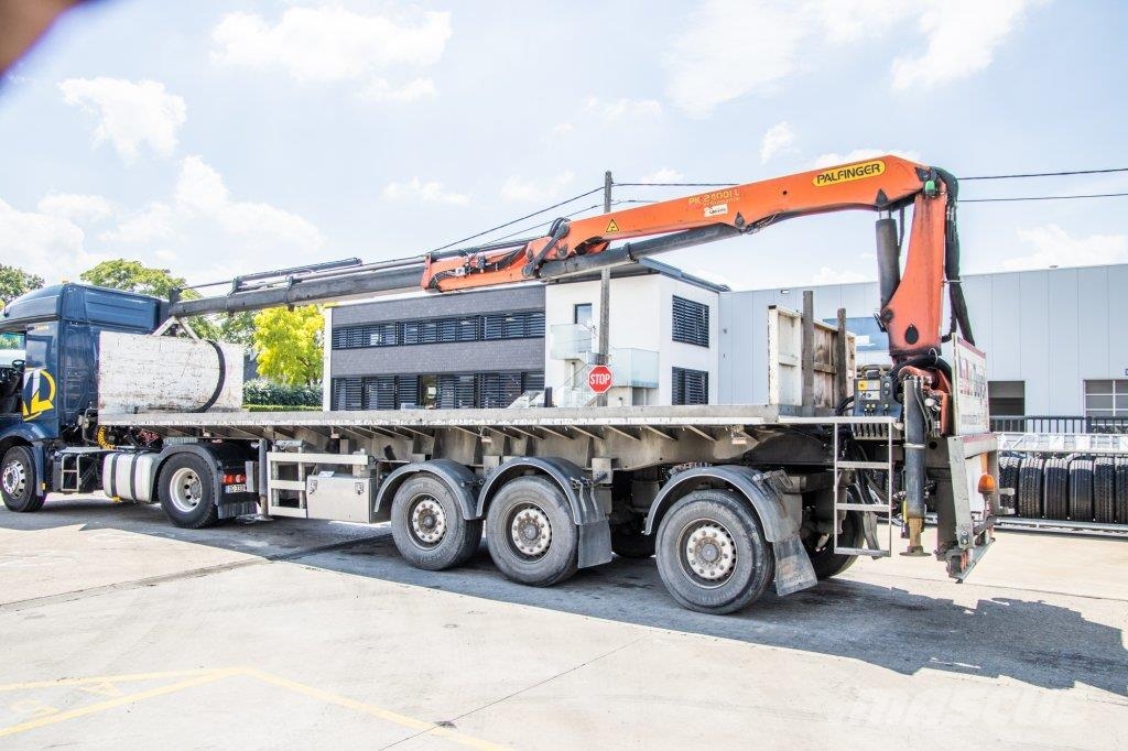 SYSTEM TRAILER CRANE/KRAN/GRUE-PALFINGER 24T/M+3EX Kitos puspriekabės
