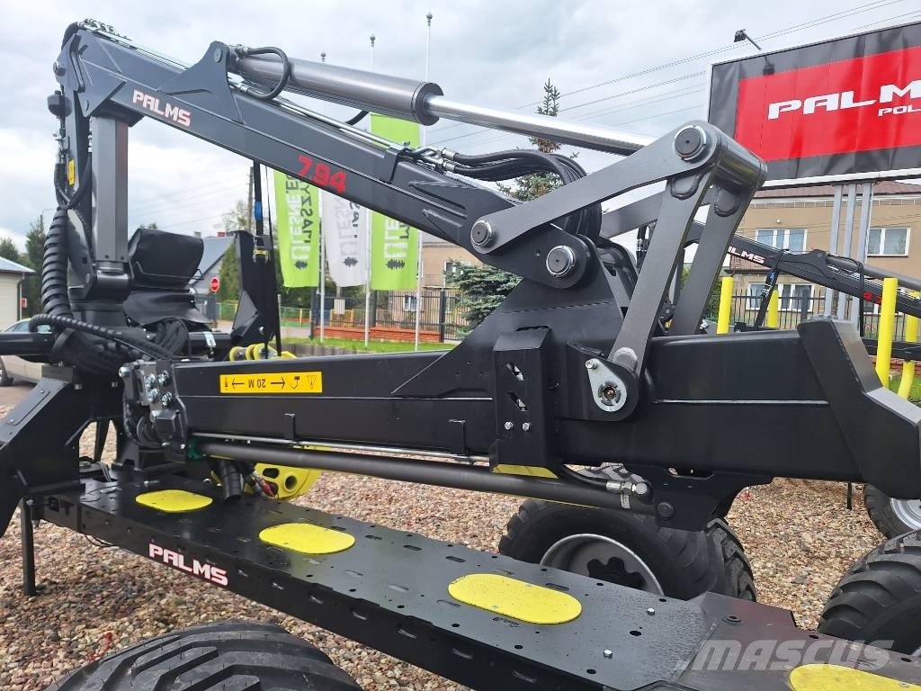 Palms 4.71 5.72 7.75 7.86 7.94 X100 żuraw crane Gru per esbosco