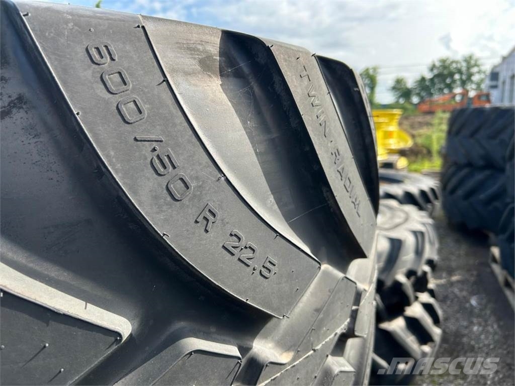 Trelleborg 600/50R22.5 - 2 Stück Hjul, Dæk og Fælge