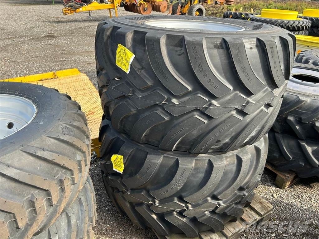 Trelleborg 600/50R22.5 - 2 Stück Hjul, Dæk og Fælge