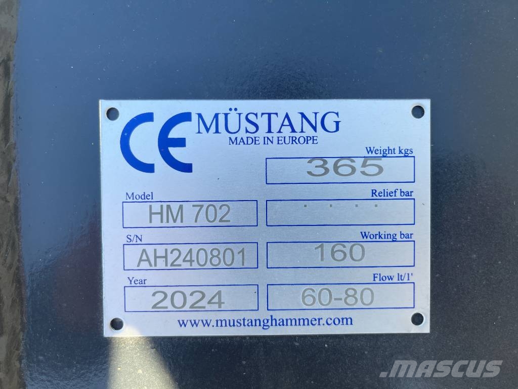 Mustang HM 702 2024 Unused Čekići