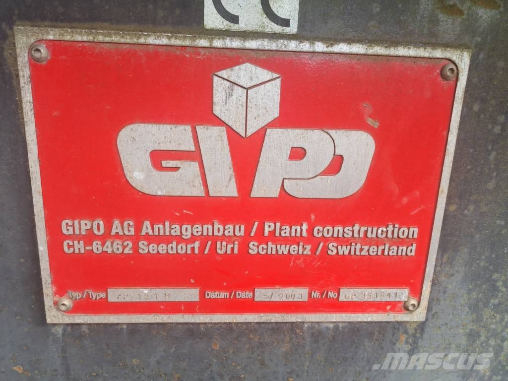 GIPO ZP131R Mobile crushers