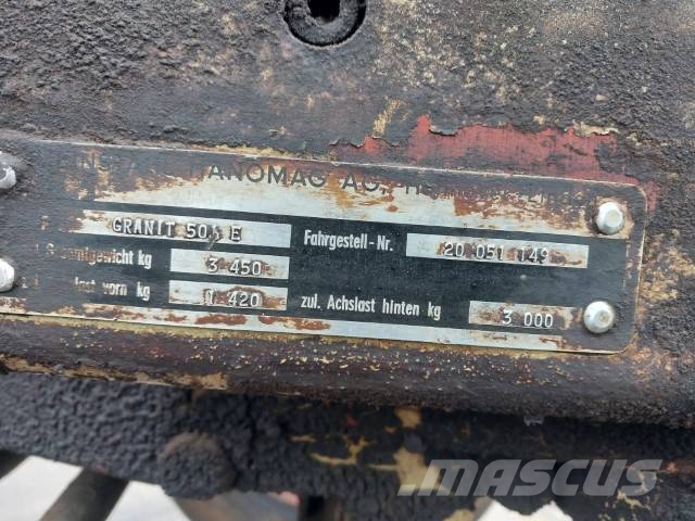 Hanomag granit 500 E Trattori