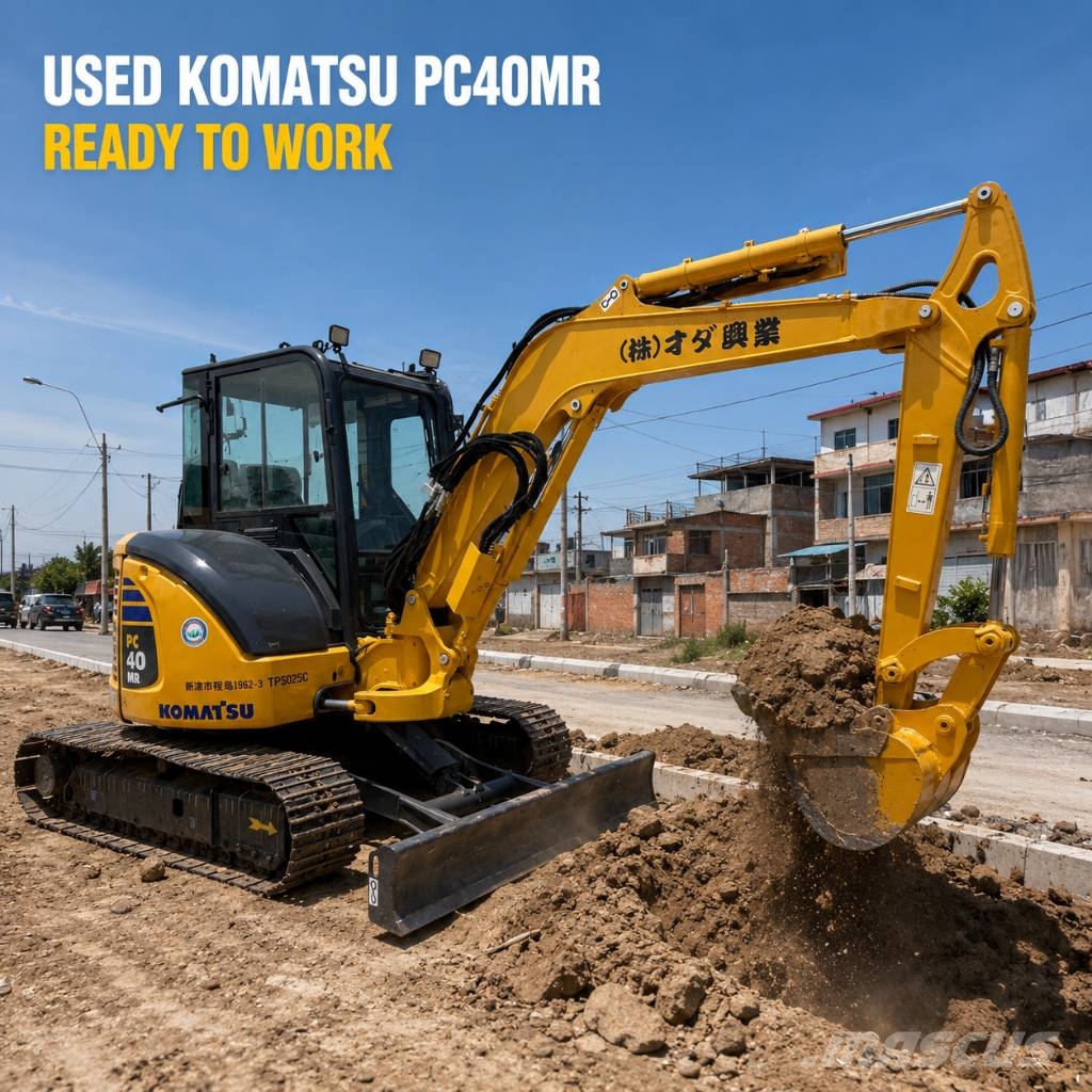 Komatsu PC 40 MR Mini excavators < 7t (Mini diggers)