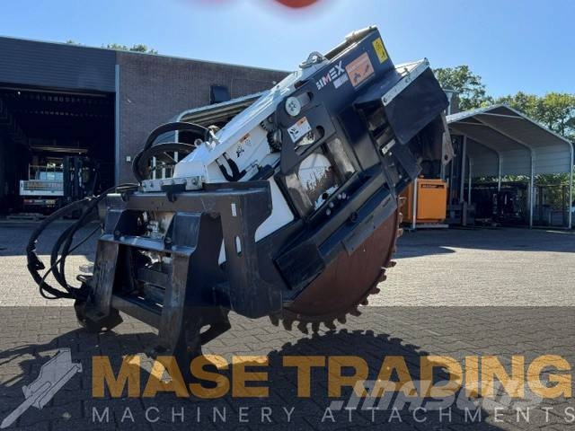 Simex RW500 | Wheel Saw | Skid Steer | Leveling Planeri