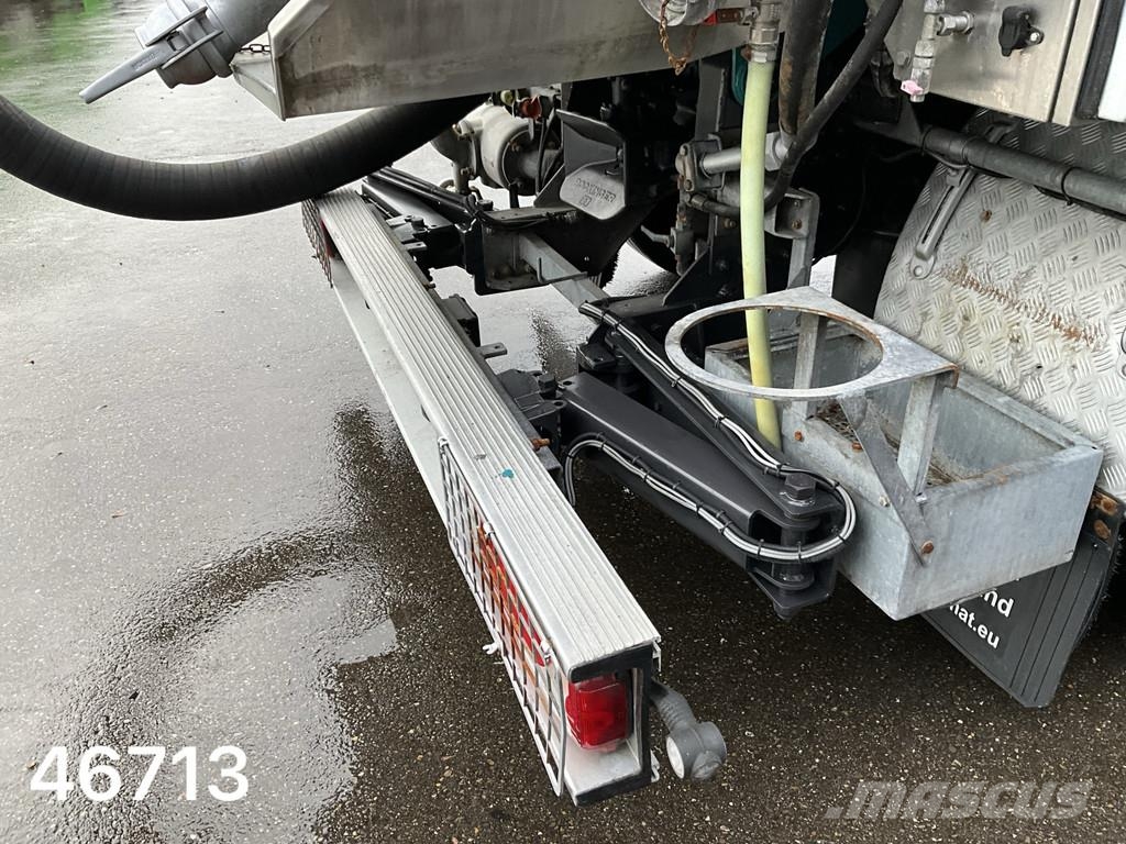 Scania G 480 8x2 Holzmaan 15m³ Combi kolkenzuiger Recycle شاحنات مزدوجة / خلخلة