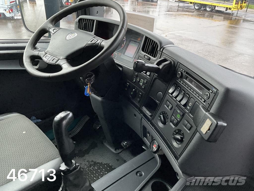 Scania G 480 8x2 Holzmaan 15m³ Combi kolkenzuiger Recycle شاحنات مزدوجة / خلخلة