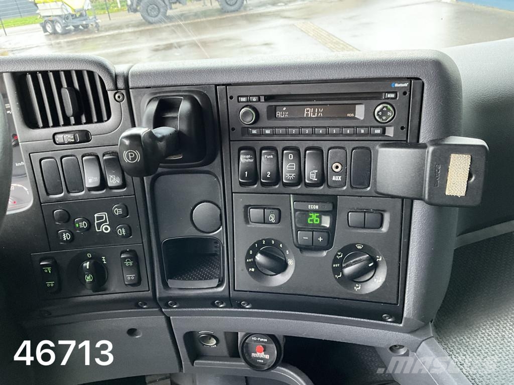Scania G 480 8x2 Holzmaan 15m³ Combi kolkenzuiger Recycle شاحنات مزدوجة / خلخلة