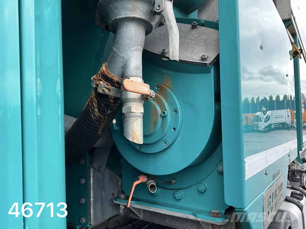 Scania G 480 8x2 Holzmaan 15m³ Combi kolkenzuiger Recycle شاحنات مزدوجة / خلخلة