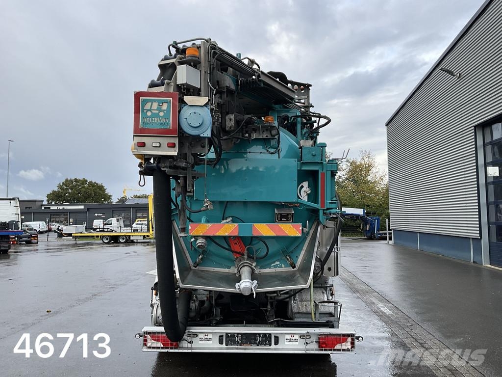 Scania G 480 8x2 Holzmaan 15m³ Combi kolkenzuiger Recycle Saug- und Druckwagen