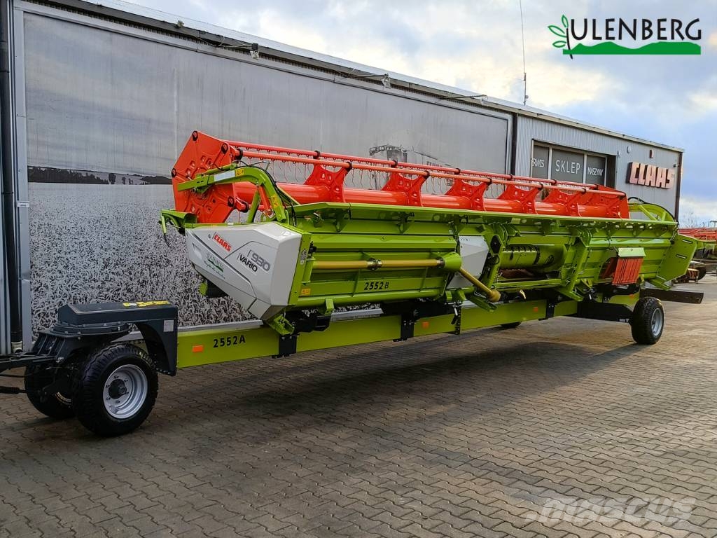 CLAAS Vario 930 Testate per mietitrebbie