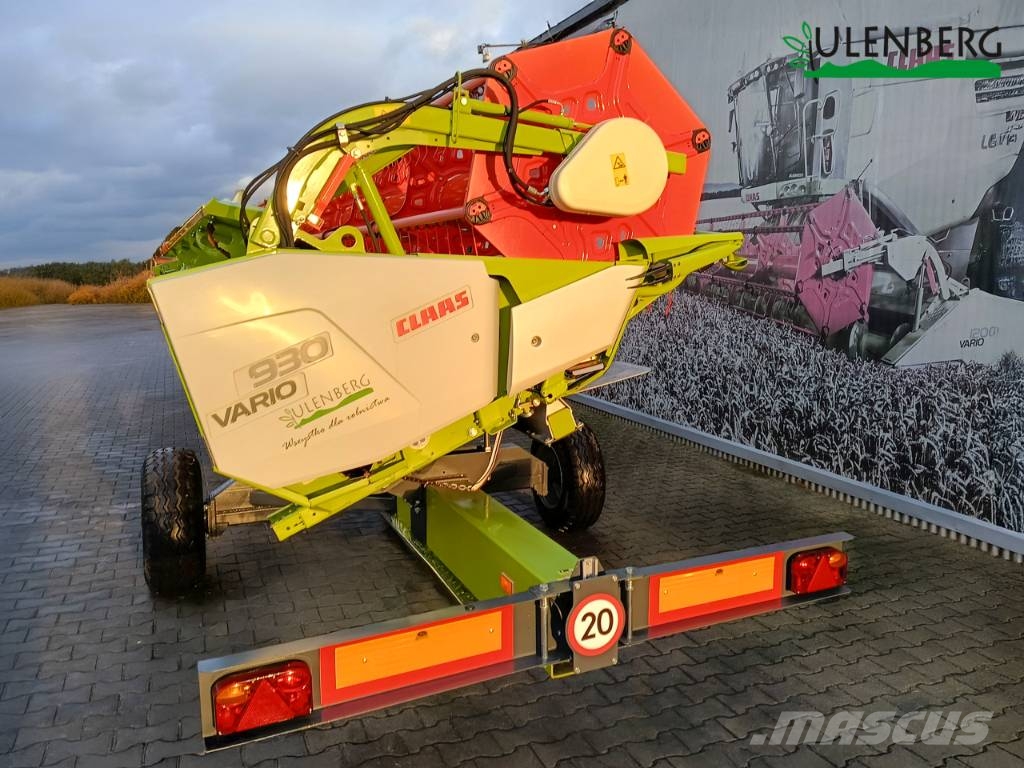 CLAAS Vario 930 Testate per mietitrebbie
