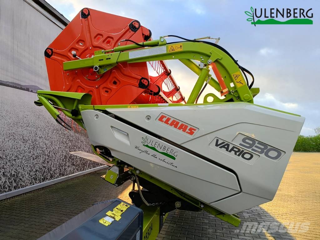 CLAAS Vario 930 Testate per mietitrebbie
