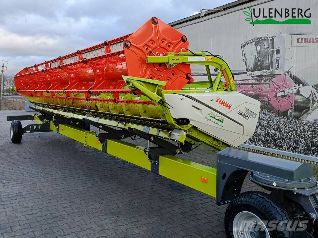 CLAAS Vario 930 Testate per mietitrebbie