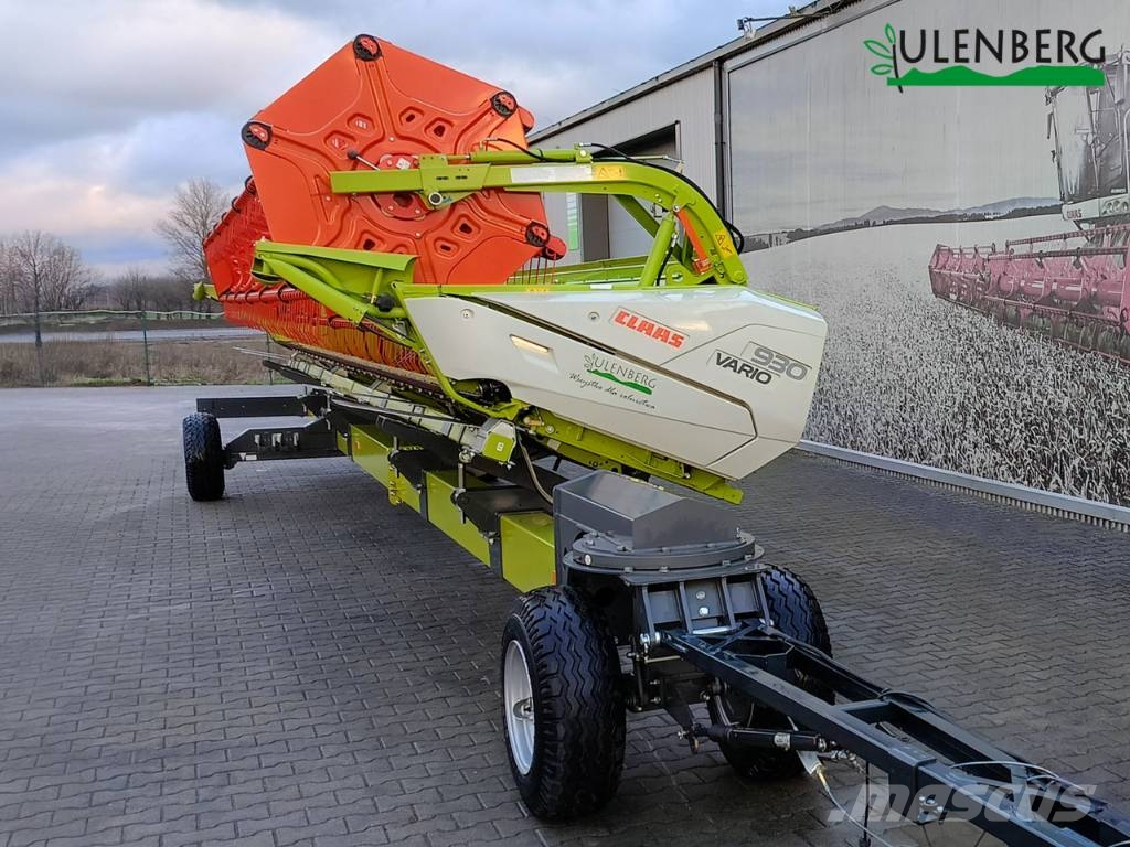 CLAAS Vario 930 Testate per mietitrebbie
