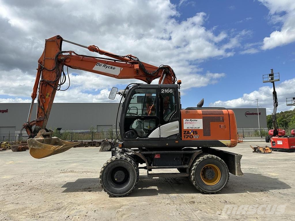 Hitachi ZX170W-5B, 2017, On request, Belgium - Used wheeled