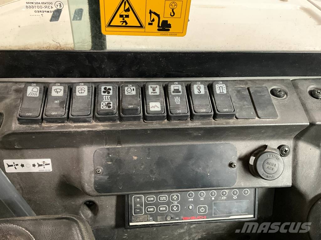 Takeuchi TB 240 Minigravere <7t