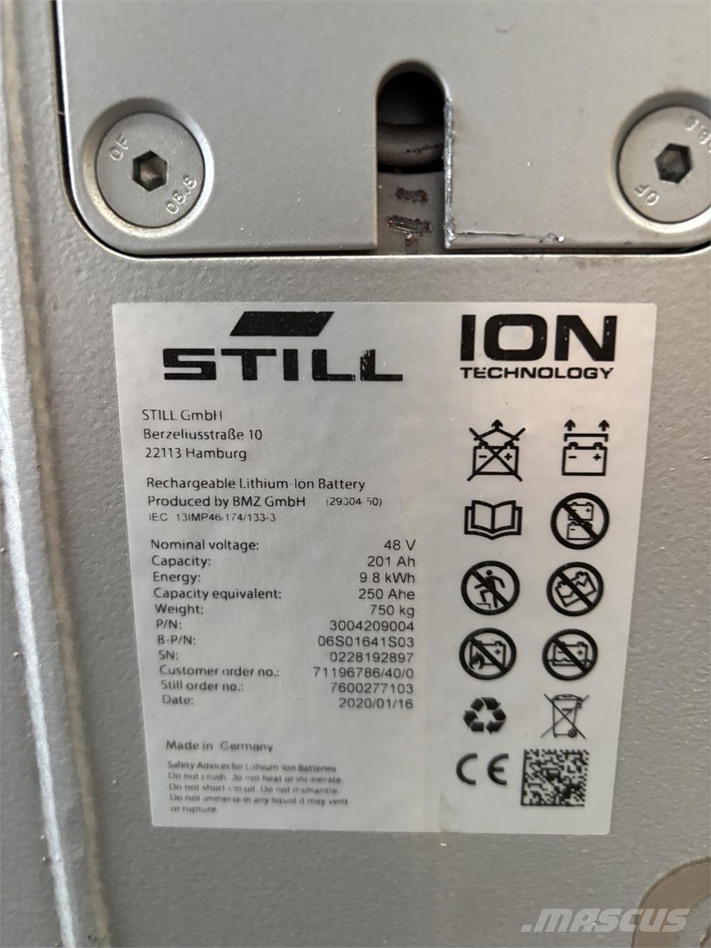 Still FM-X14/LIION Reachtruck voor hoog niveau