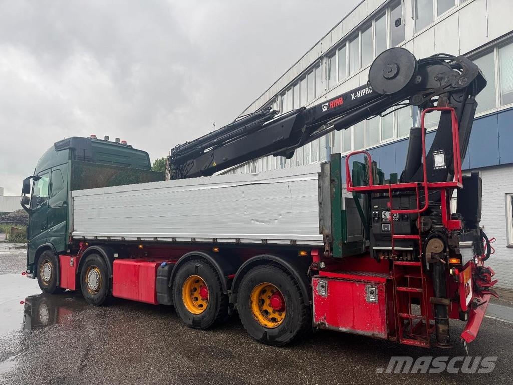 Volvo FH 540 8X4 EURO 6 + HIAB X-HIPRO 302 E-6 REMOTE + Kipper